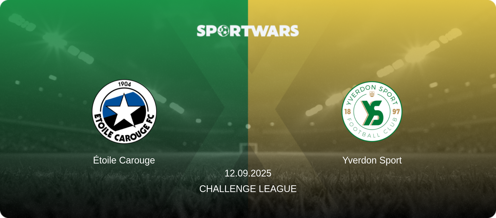 Étoile Carouge — Yverdon Sport, 12.09.2025 — Challenge League (match preview)