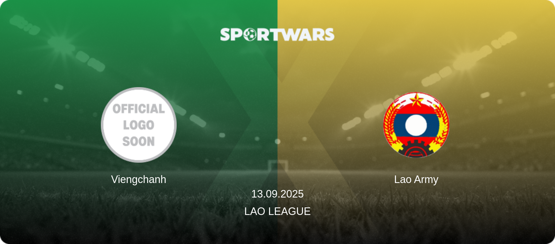 Viengchanh — Lao Army, 13.09.2025 — Lao League (match preview)