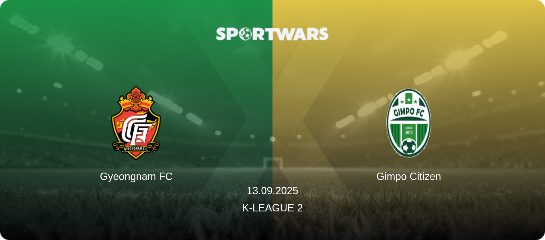 Gyeongnam FC — Gimpo Citizen, 13.09.2025 — K-League 2 (match preview)