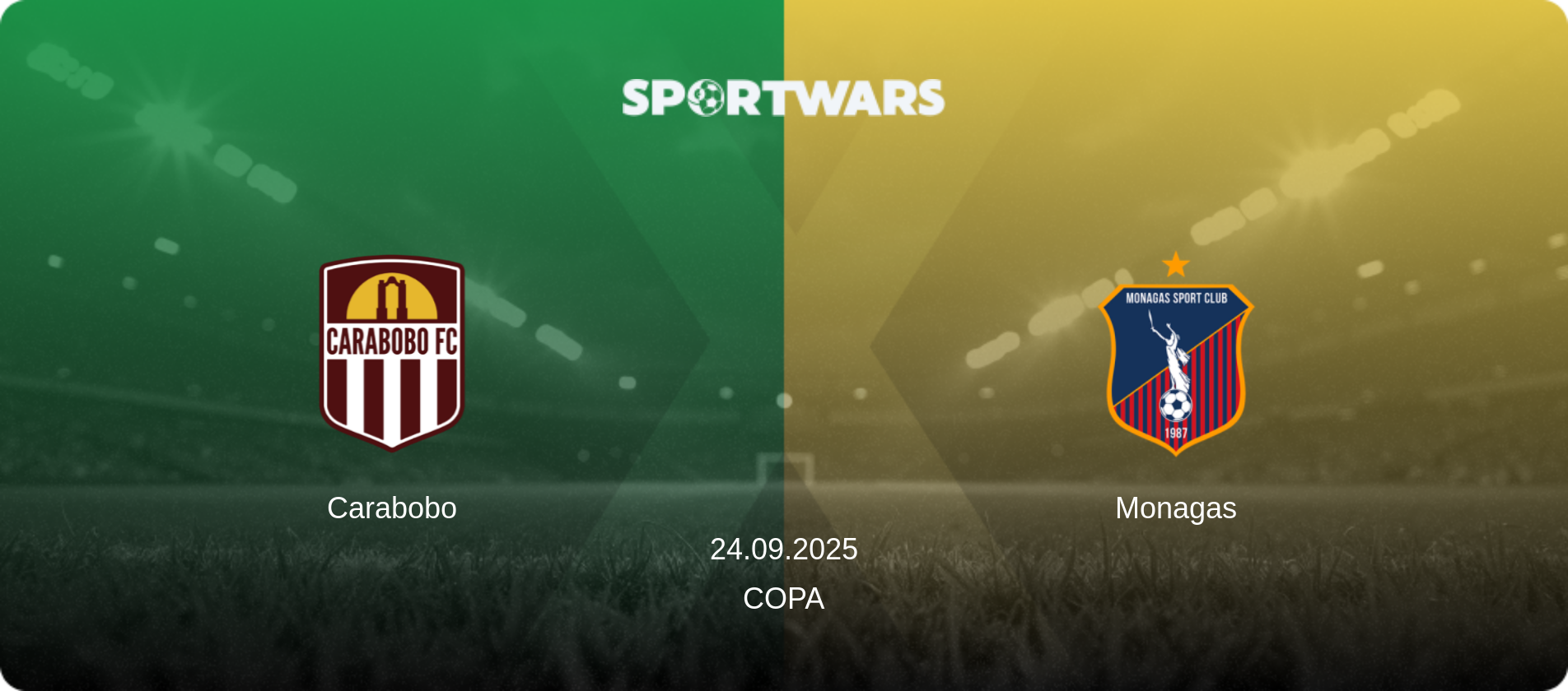 Carabobo — Monagas, 24.09.2025 — Copa (match preview)