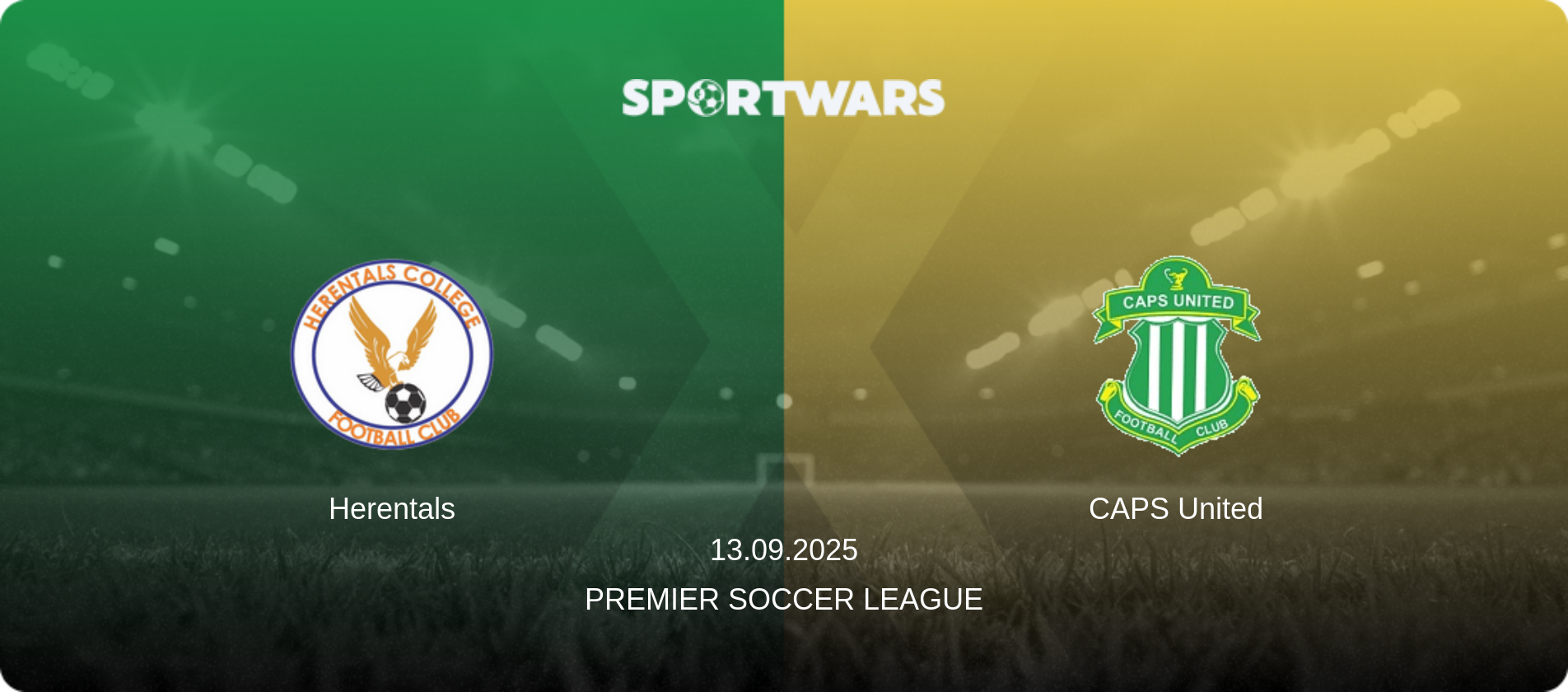 Herentals — CAPS United, 13.09.2025 — Premier Soccer League (match preview)