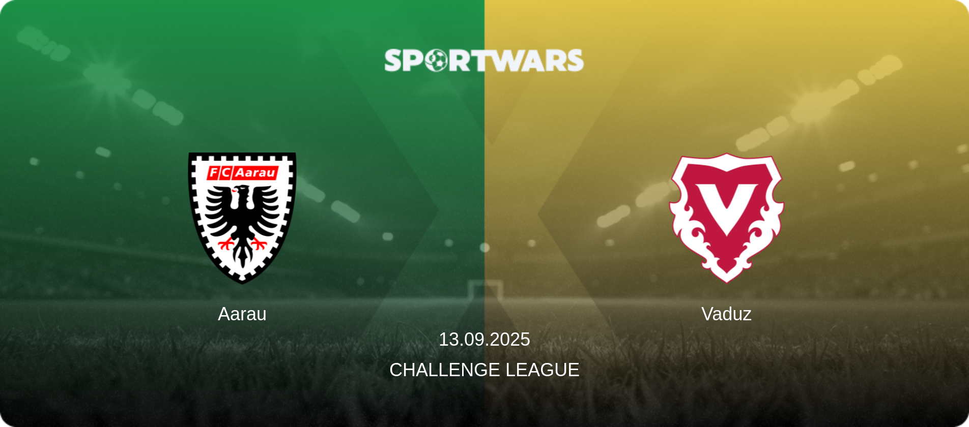 Aarau — Vaduz, 13.09.2025 — Challenge League (match preview)
