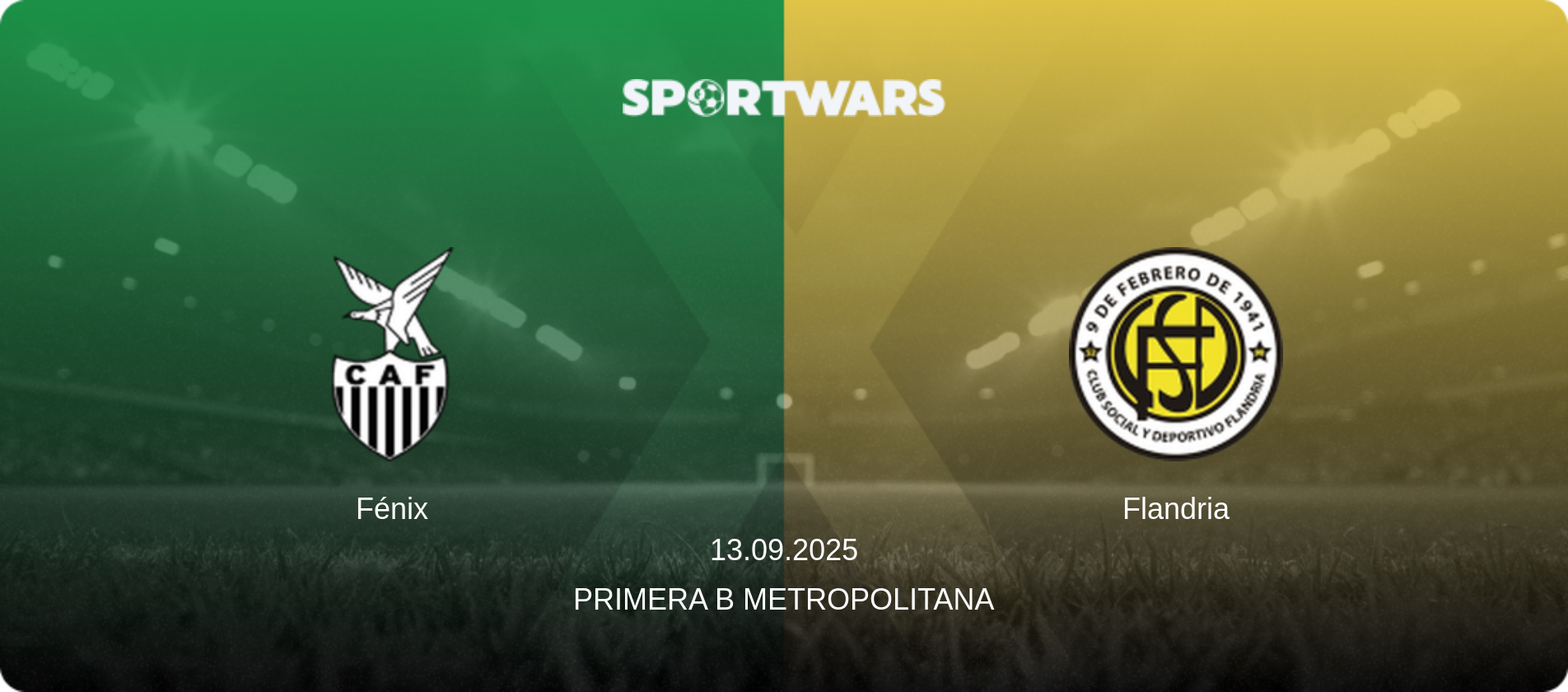 Fénix — Flandria, 13.09.2025 — Primera B Metropolitana (match preview)