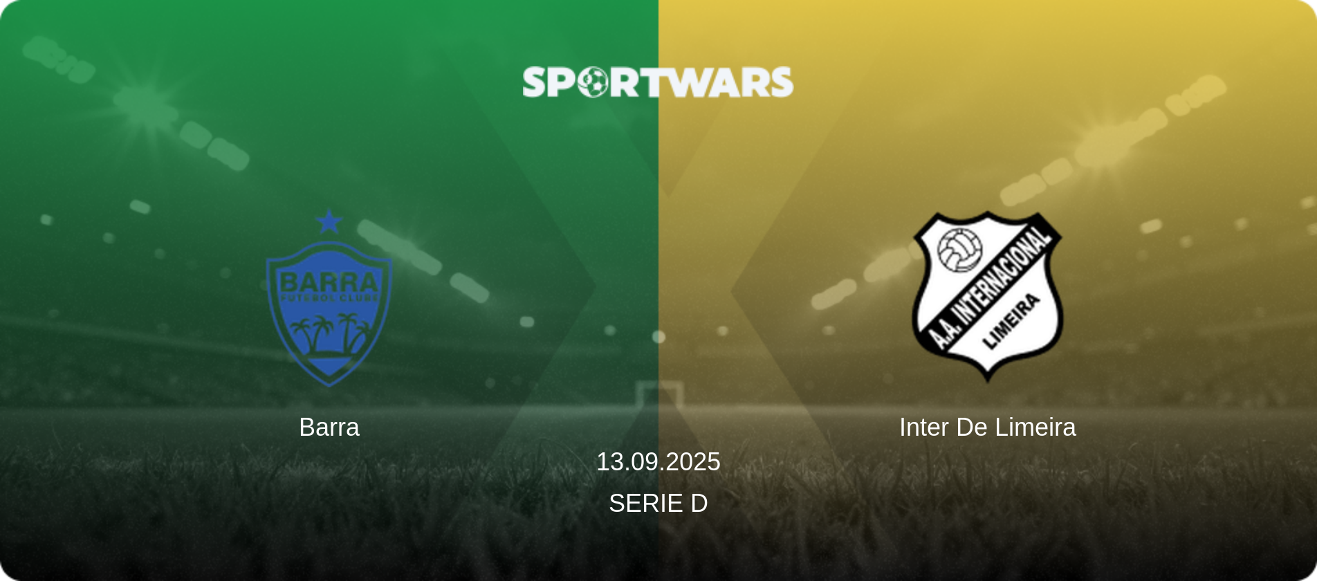 Barra — Inter De Limeira, 13.09.2025 — Serie D (match preview)