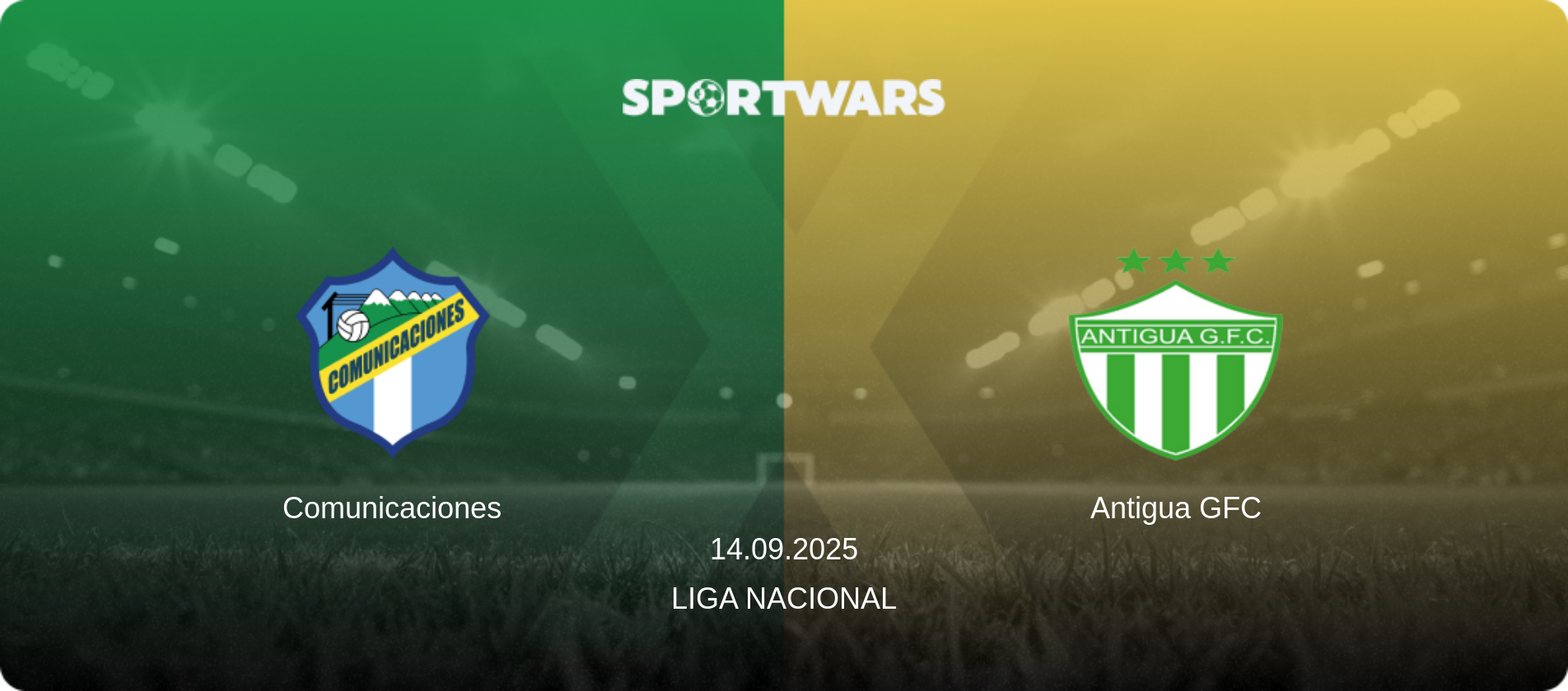 Comunicaciones — Antigua GFC, 14.09.2025 — Liga Nacional (match preview)