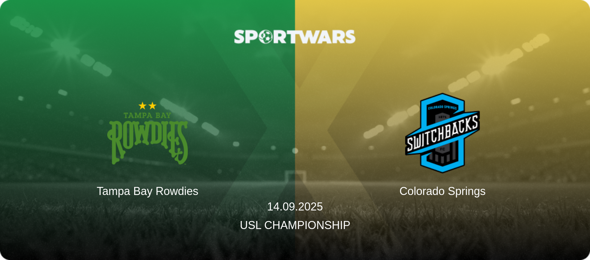 Tampa Bay Rowdies — Colorado Springs, 14.09.2025 — USL Championship (match preview)