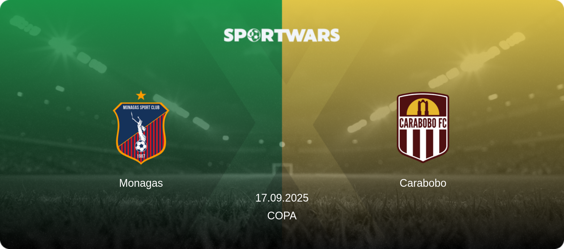 Monagas — Carabobo, 17.09.2025 — Copa (match preview)