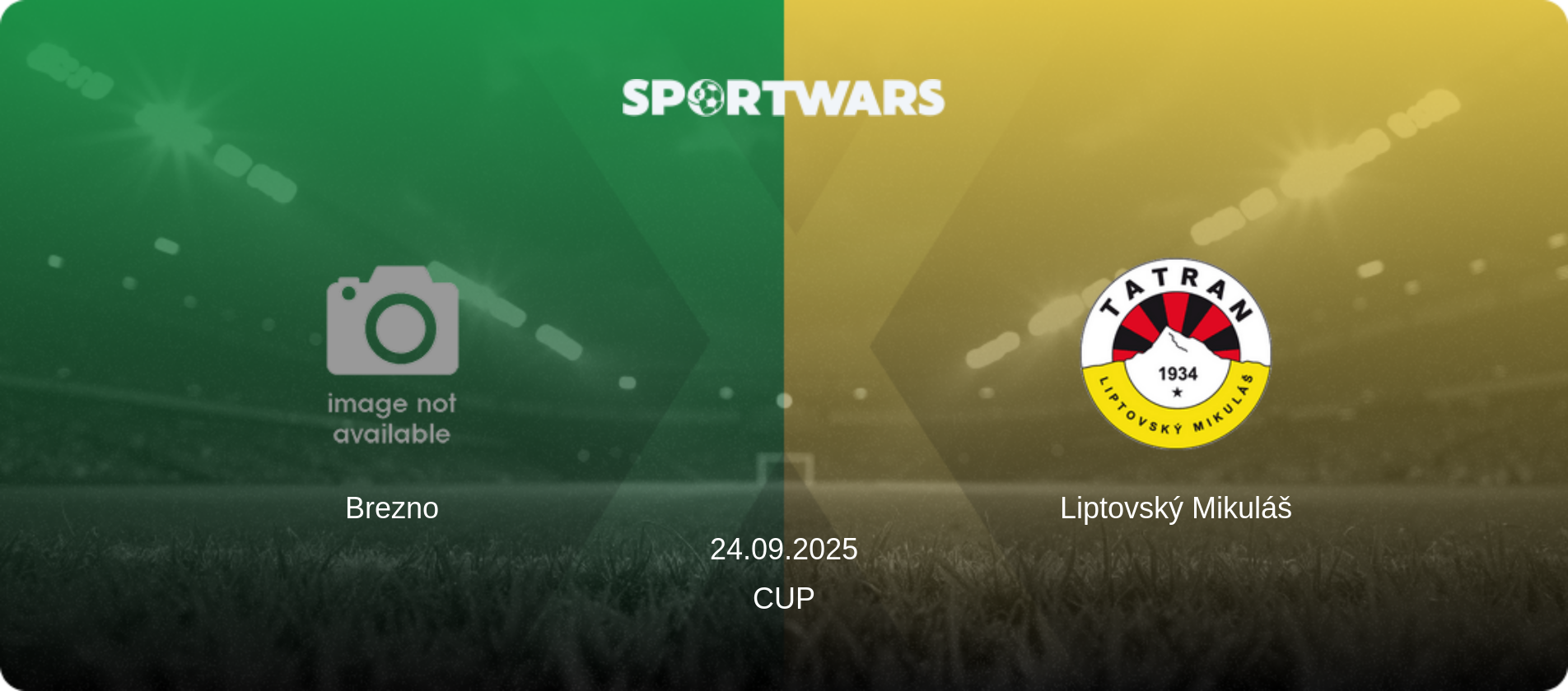 Brezno — Liptovský Mikuláš, 24.09.2025 — Cup (match preview)