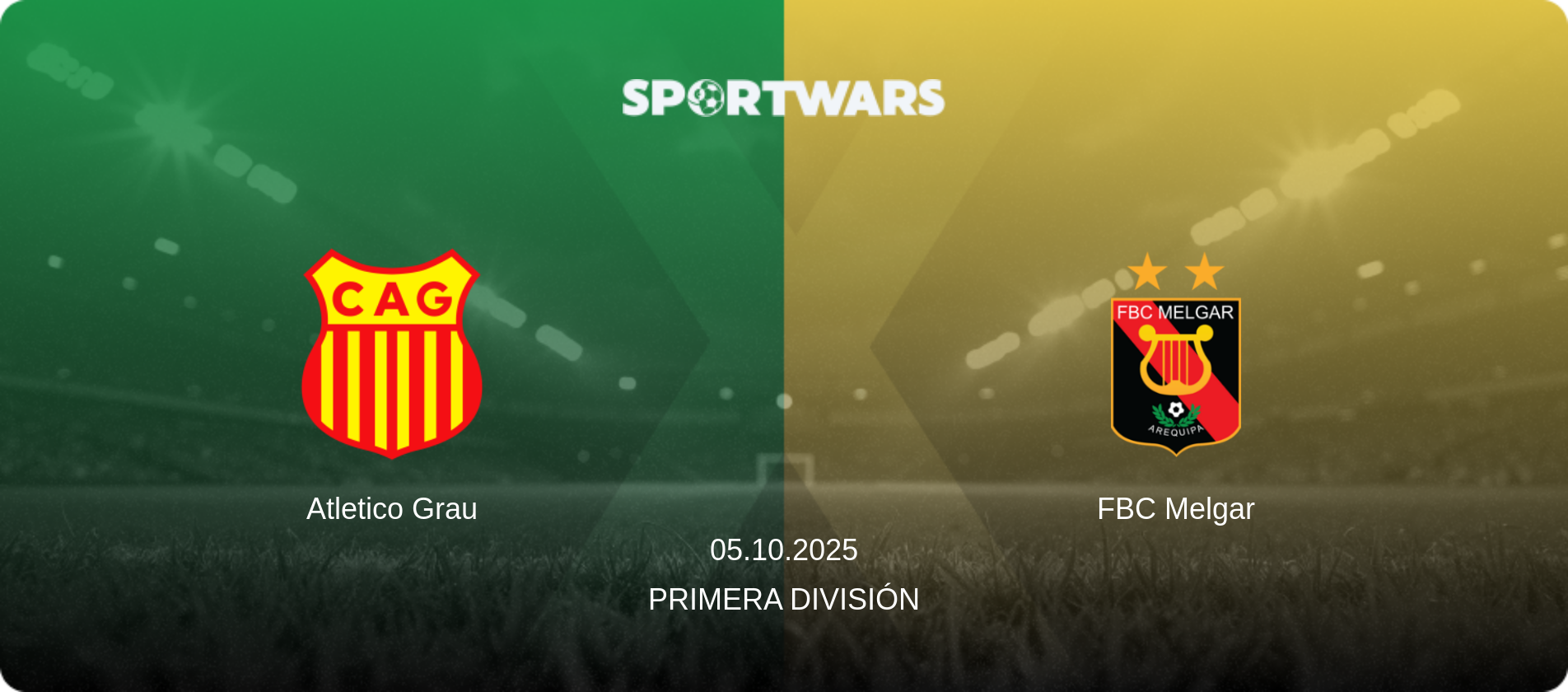 Atletico Grau — FBC Melgar, 05.10.2025 — Primera División (match preview)