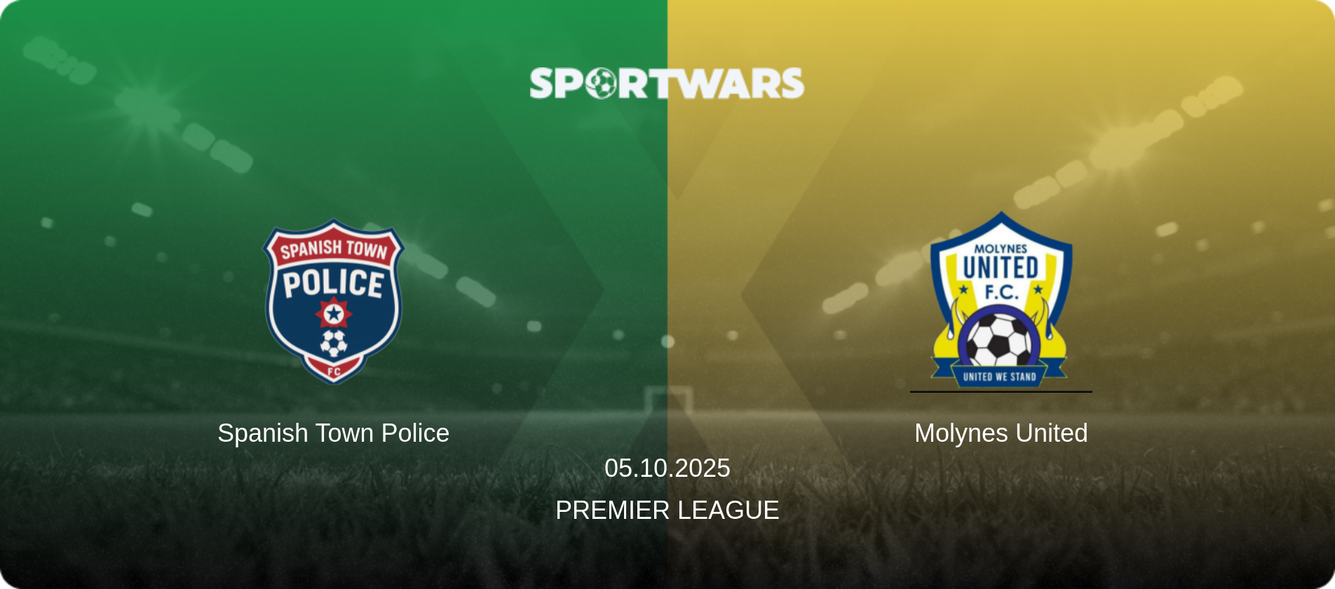 Spanish Town Police — Molynes United, 05.10.2025 — Premier League (match preview)