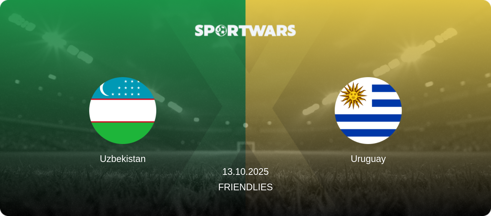 Uzbekistan — Uruguay, 13.10.2025 — Friendlies (match preview)