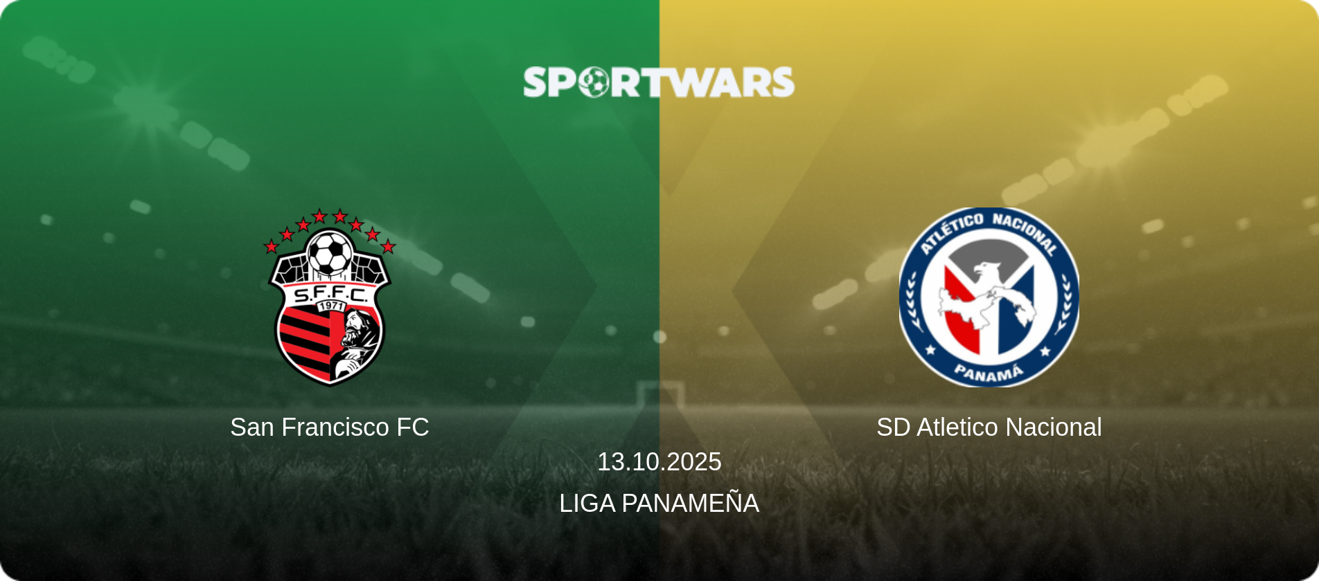 San Francisco FC — SD Atletico Nacional, 13.10.2025 — Liga Panameña (match preview)