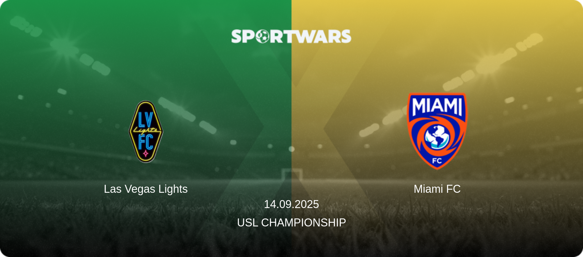 Las Vegas Lights — Miami FC, 14.09.2025 — USL Championship (match preview)