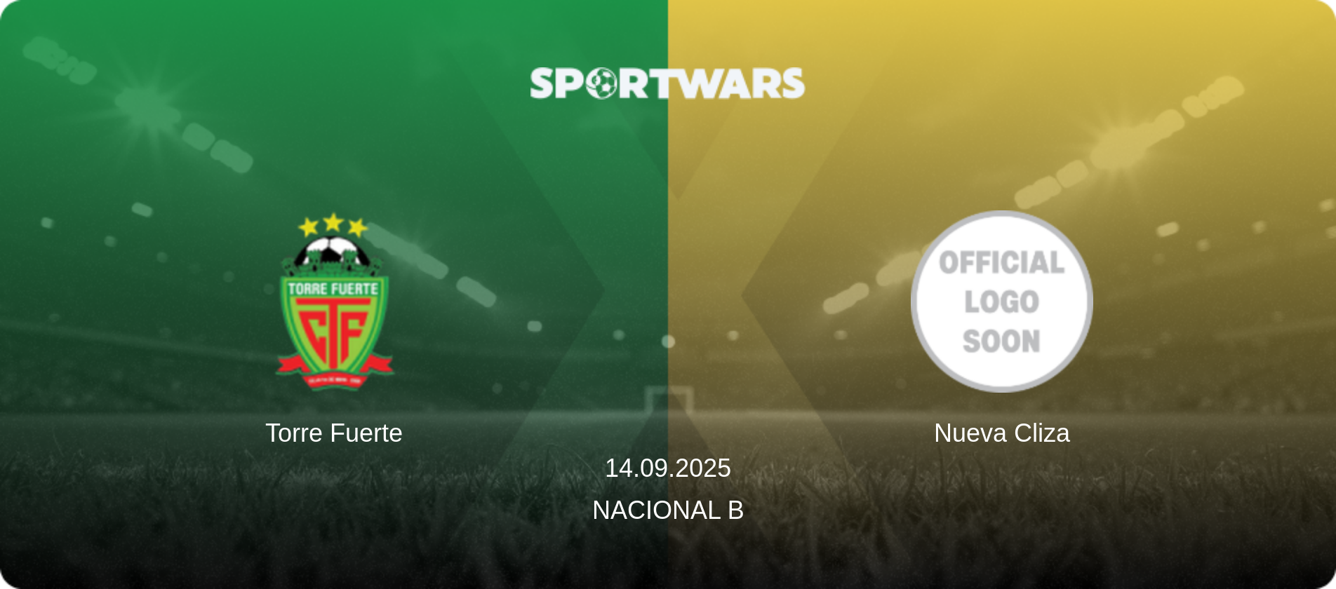 Torre Fuerte — Nueva Cliza, 14.09.2025 — Nacional B (match preview)