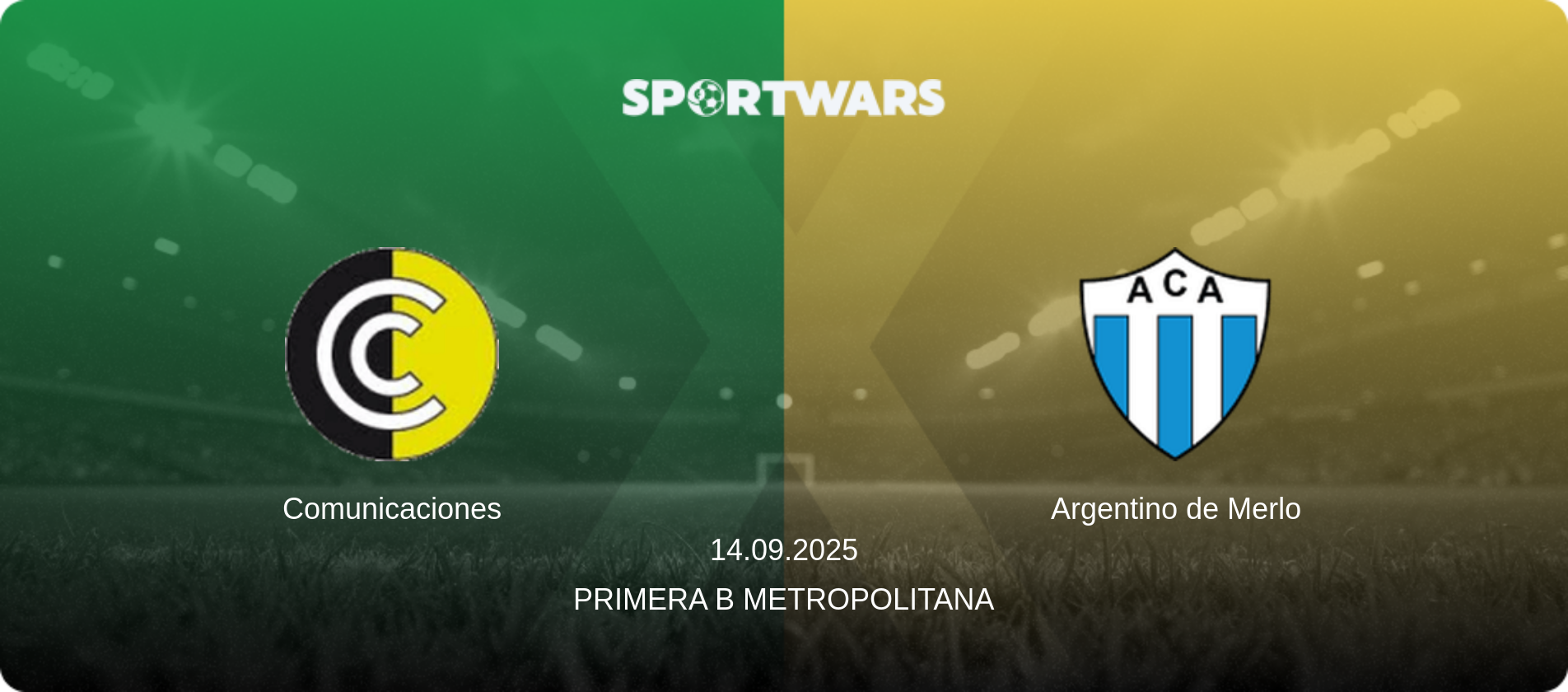 Comunicaciones — Argentino de Merlo, 14.09.2025 — Primera B Metropolitana (match preview)