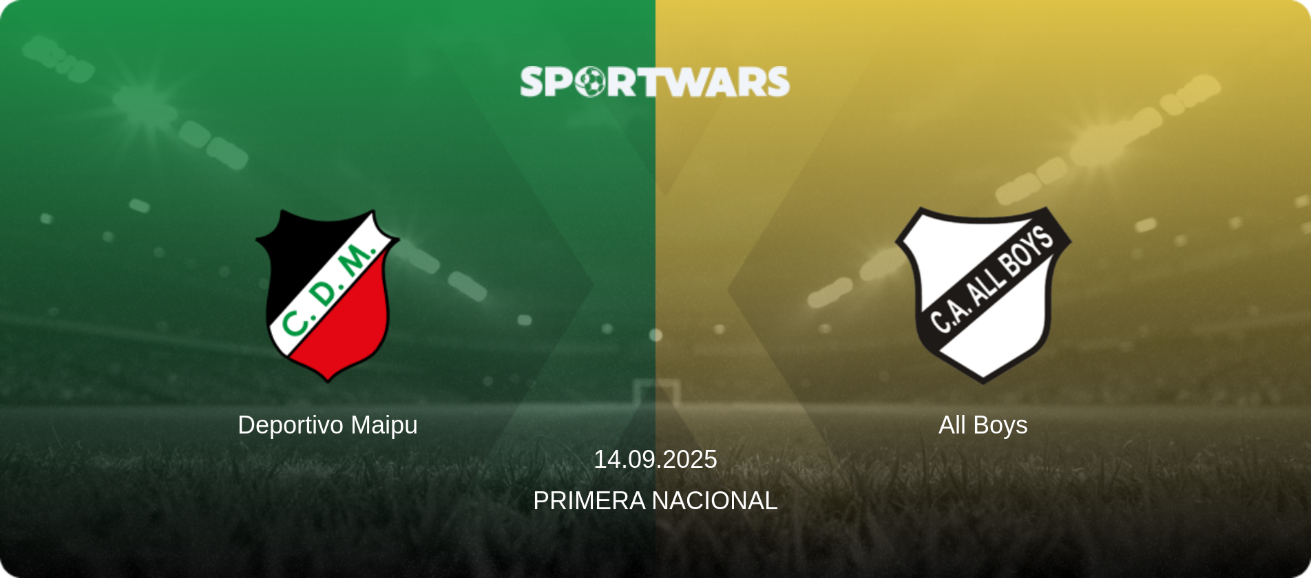 Deportivo Maipu — All Boys, 14.09.2025 — Primera Nacional (match preview)