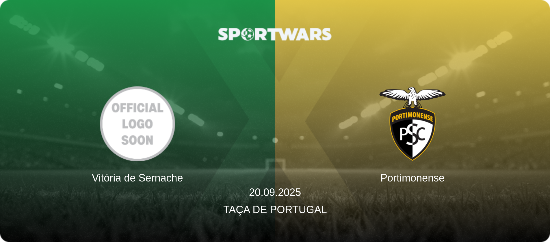 Vitória de Sernache — Portimonense, 20.09.2025 — Taça de Portugal (match preview)