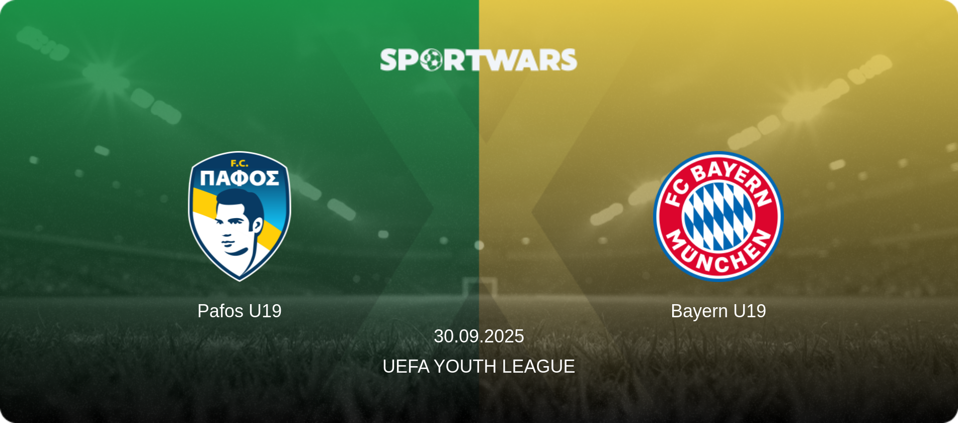 Pafos U19 — Bayern U19, 30.09.2025 — UEFA Youth League (match preview)