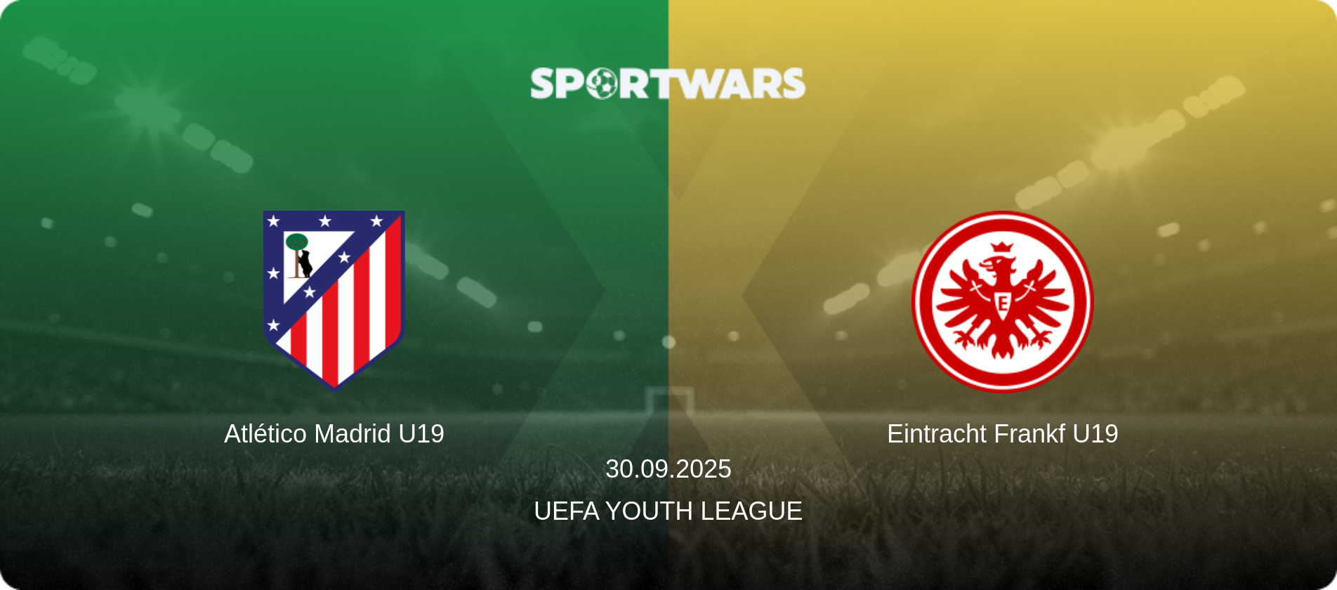 Atlético Madrid U19 — Eintracht Frankf U19, 30.09.2025 — UEFA Youth League (match preview)