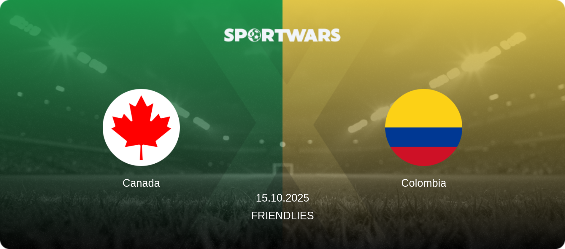 Canada — Colombia, 15.10.2025 — Friendlies (match preview)