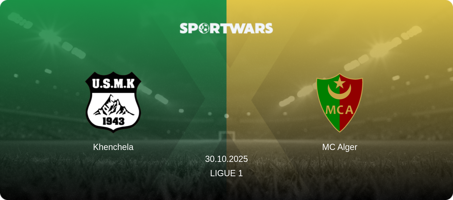Khenchela — MC Alger, 30.10.2025 — Ligue 1 (match preview)
