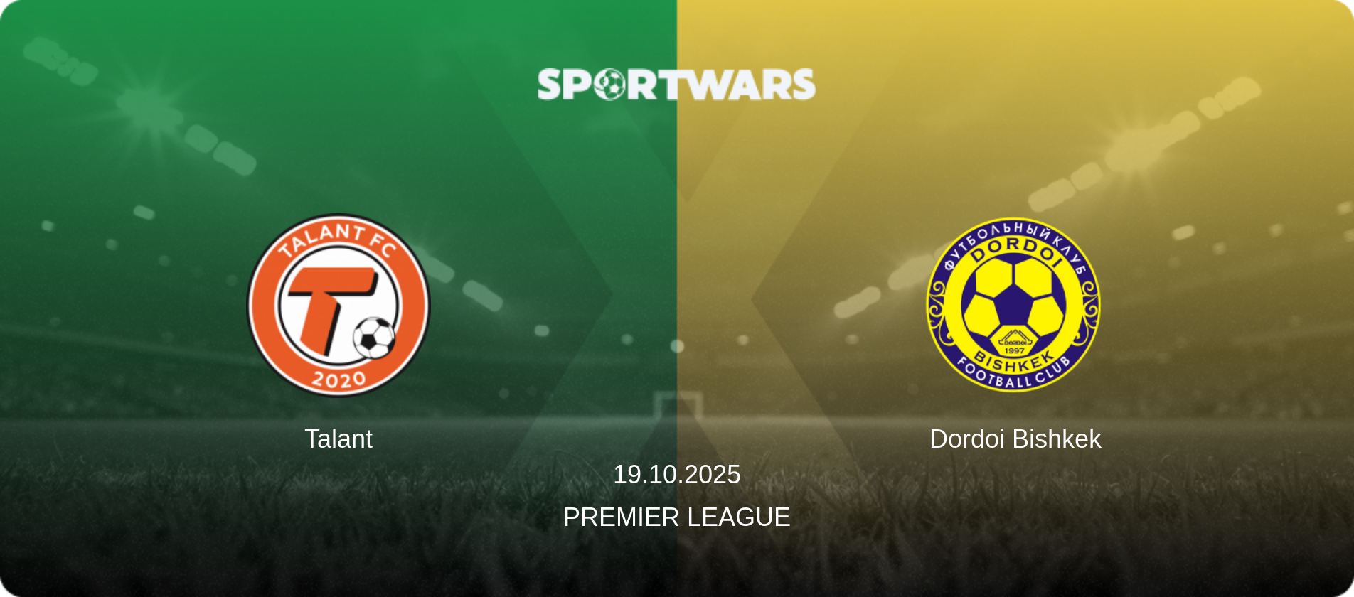 Talant — Dordoi Bishkek, 19.10.2025 — Premier League (match preview)