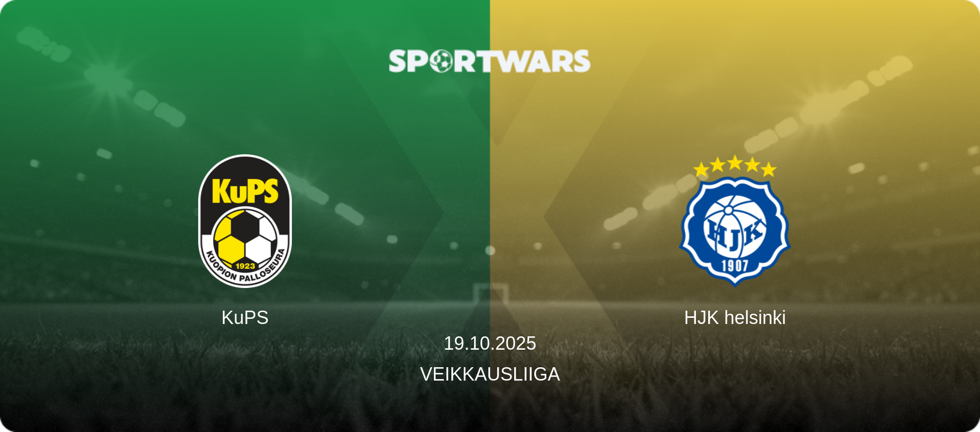 KuPS — HJK helsinki, 19.10.2025 — Veikkausliiga (match preview)