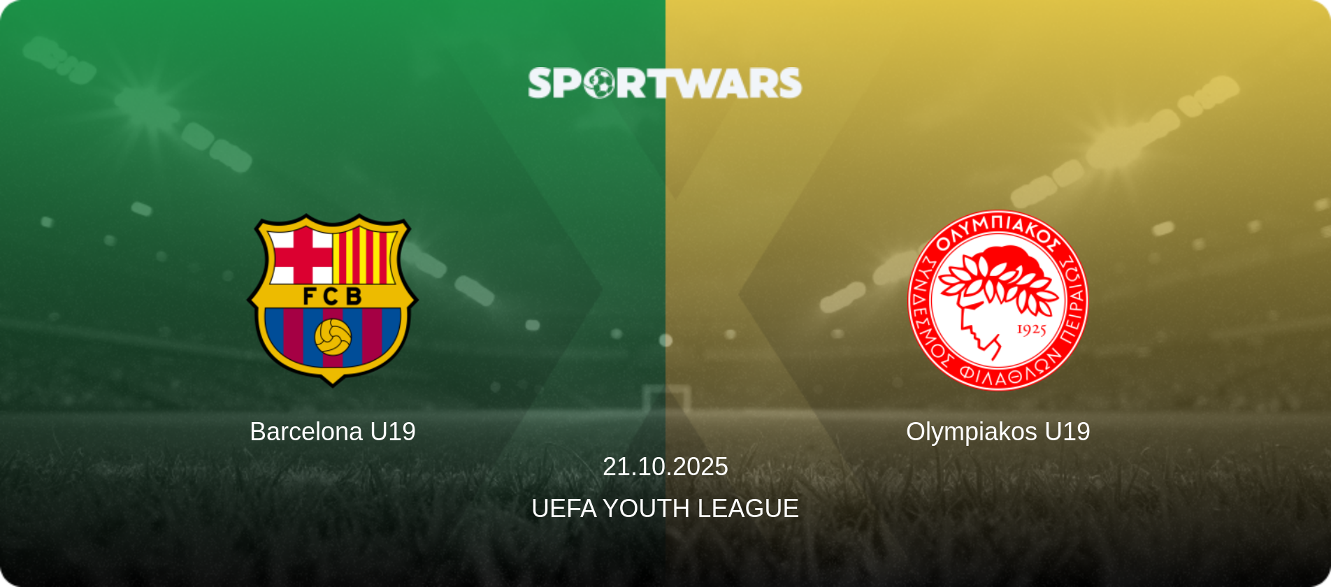 Barcelona U19 — Olympiakos U19, 21.10.2025 — UEFA Youth League (match preview)