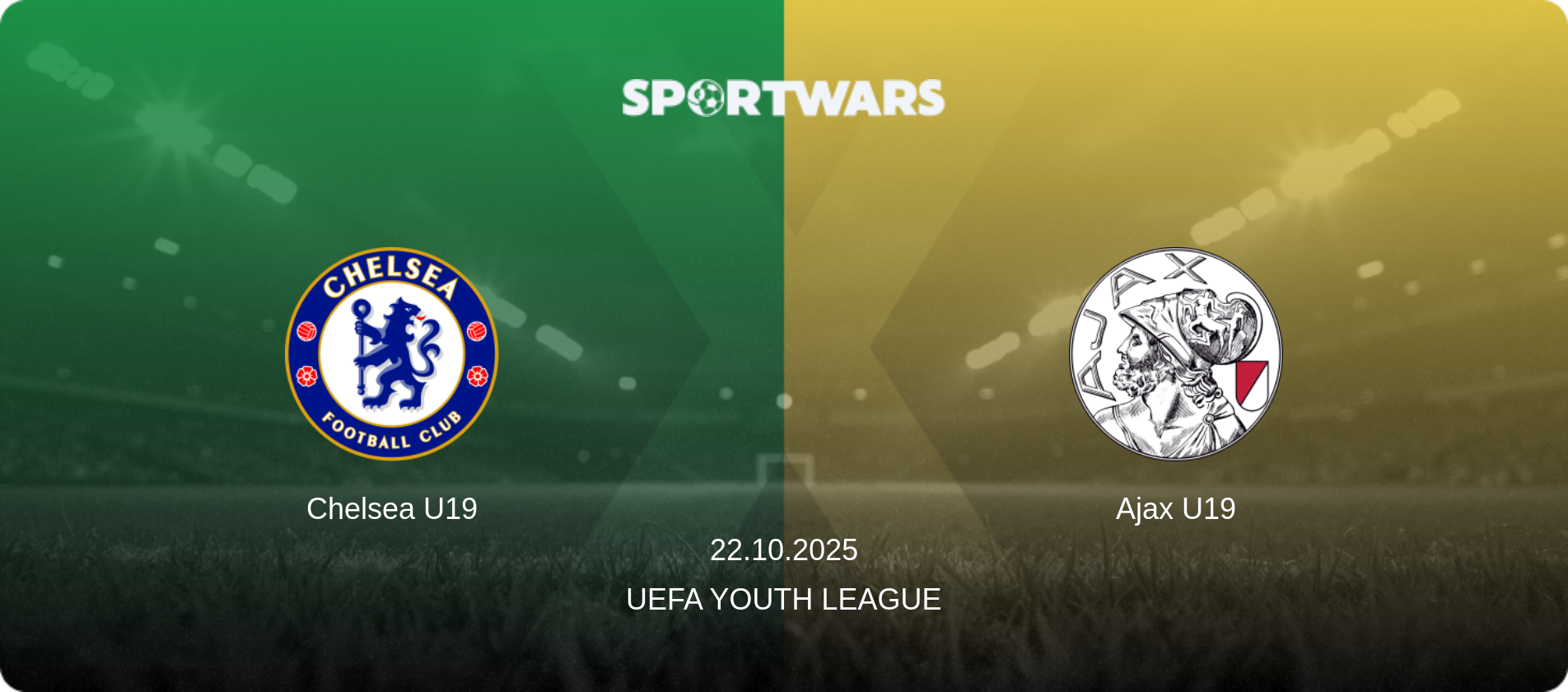Chelsea U19 — Ajax U19, 22.10.2025 — UEFA Youth League (match preview)