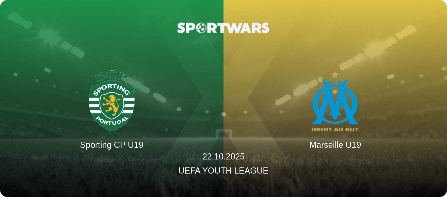 Sporting CP U19 — Marseille U19, 22.10.2025 — UEFA Youth League (match preview)