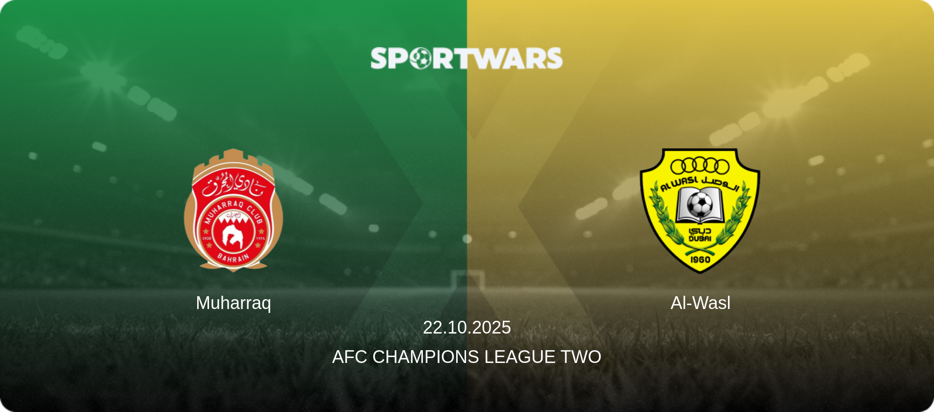 Muharraq — Al-Wasl, 22.10.2025 — AFC Champions League Two (match preview)
