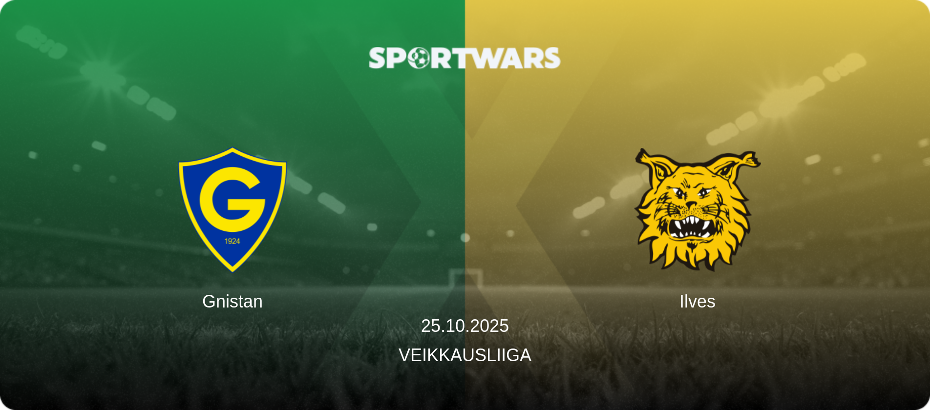 Gnistan — Ilves, 25.10.2025 — Veikkausliiga (match preview)