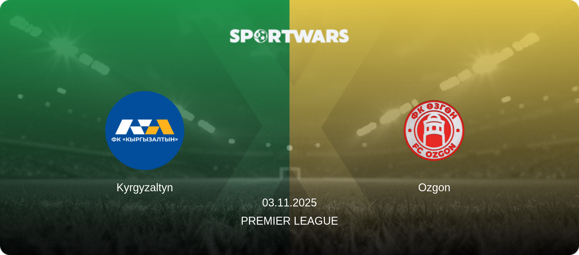 Kyrgyzaltyn — Ozgon, 03.11.2025 — Premier League (match preview)