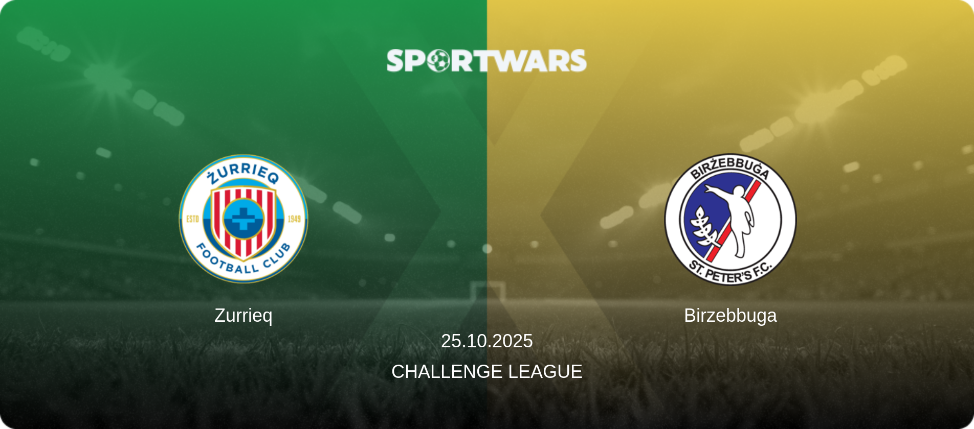 Zurrieq — Birzebbuga, 25.10.2025 — Challenge League (match preview)