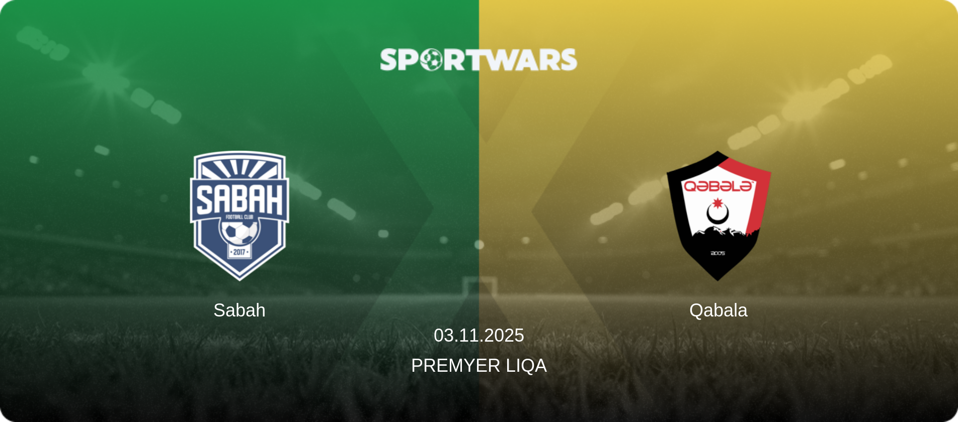 Sabah — Qabala, 03.11.2025 — Premyer Liqa (match preview)