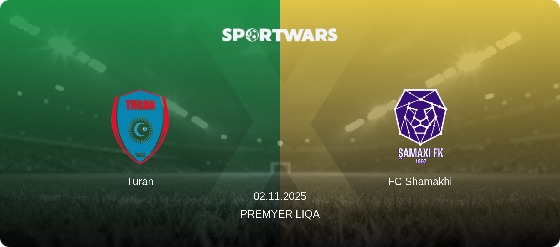 Turan — FC Shamakhi, 02.11.2025 — Premyer Liqa (match preview)