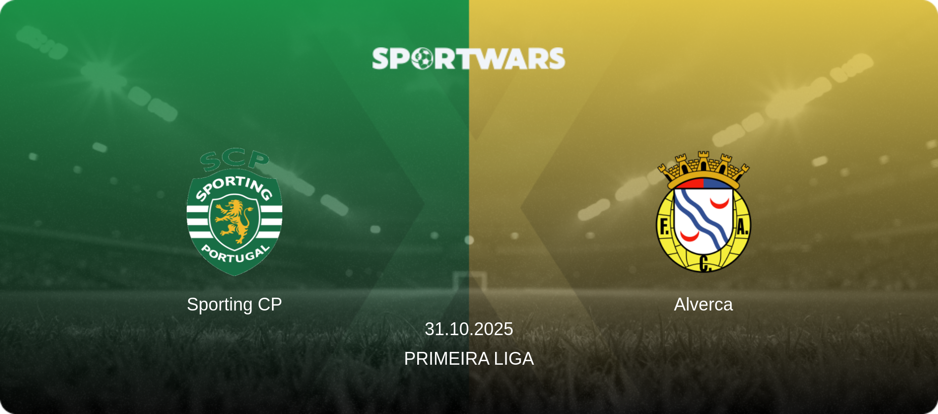 Sporting CP — Alverca, 31.10.2025 — Primeira Liga (match preview)