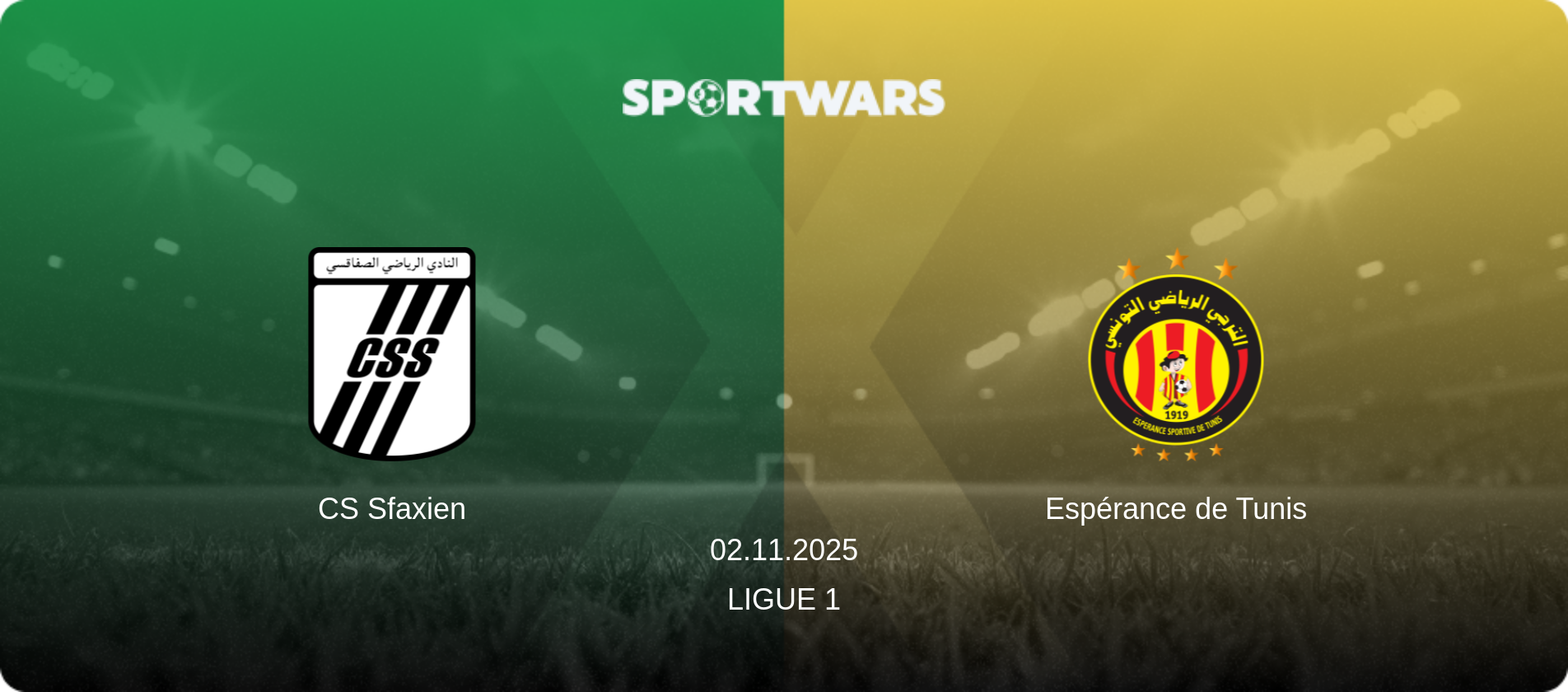 CS Sfaxien — Espérance de Tunis, 02.11.2025 — Ligue 1 (match preview)