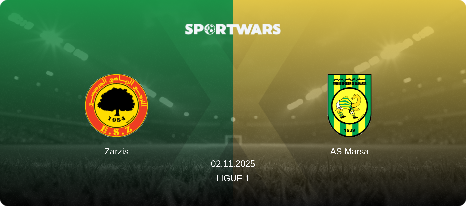 Zarzis — AS Marsa, 02.11.2025 — Ligue 1 (match preview)