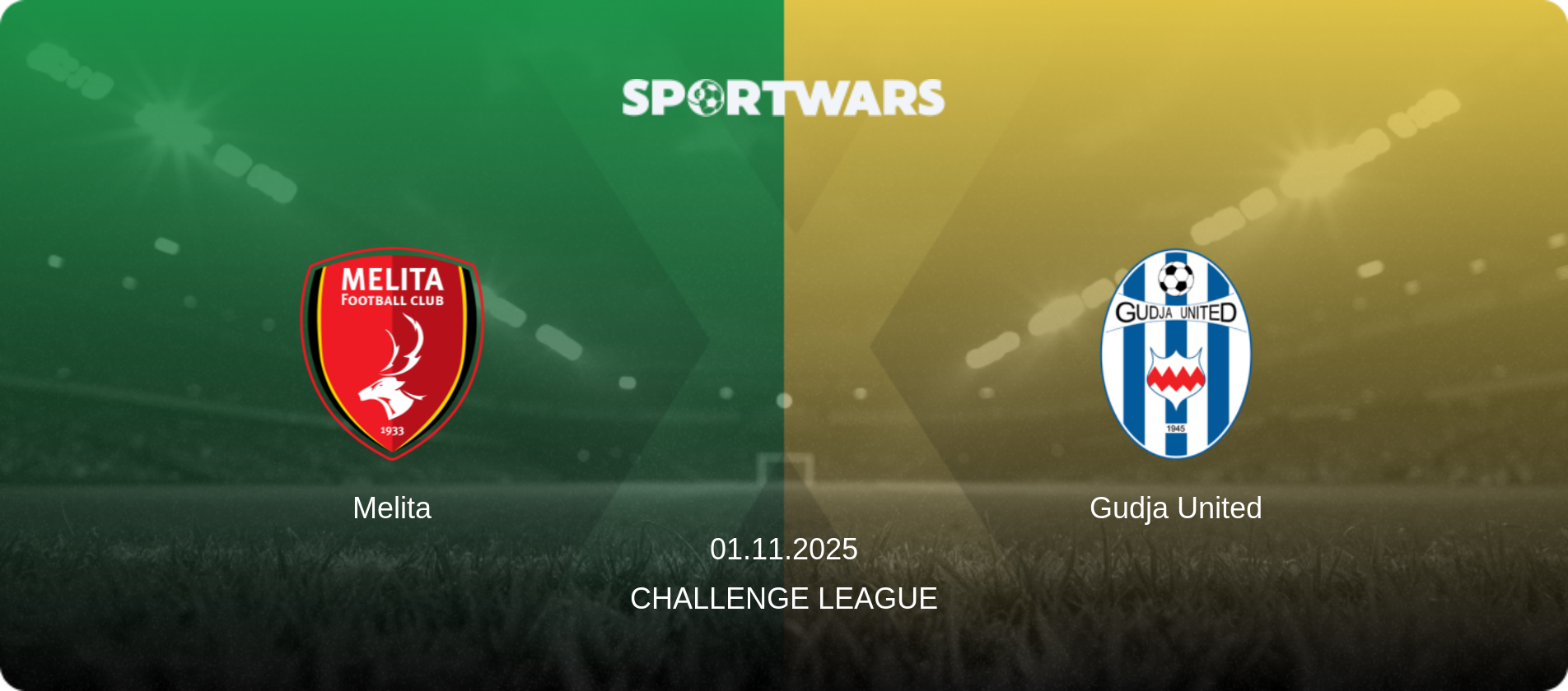 Melita — Gudja United, 01.11.2025 — Challenge League (match preview)