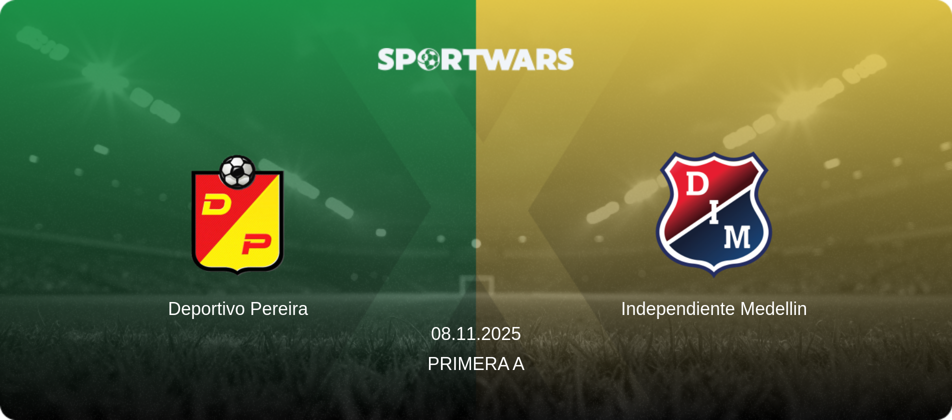Deportivo Pereira — Independiente Medellin, 08.11.2025 — Primera A (match preview)
