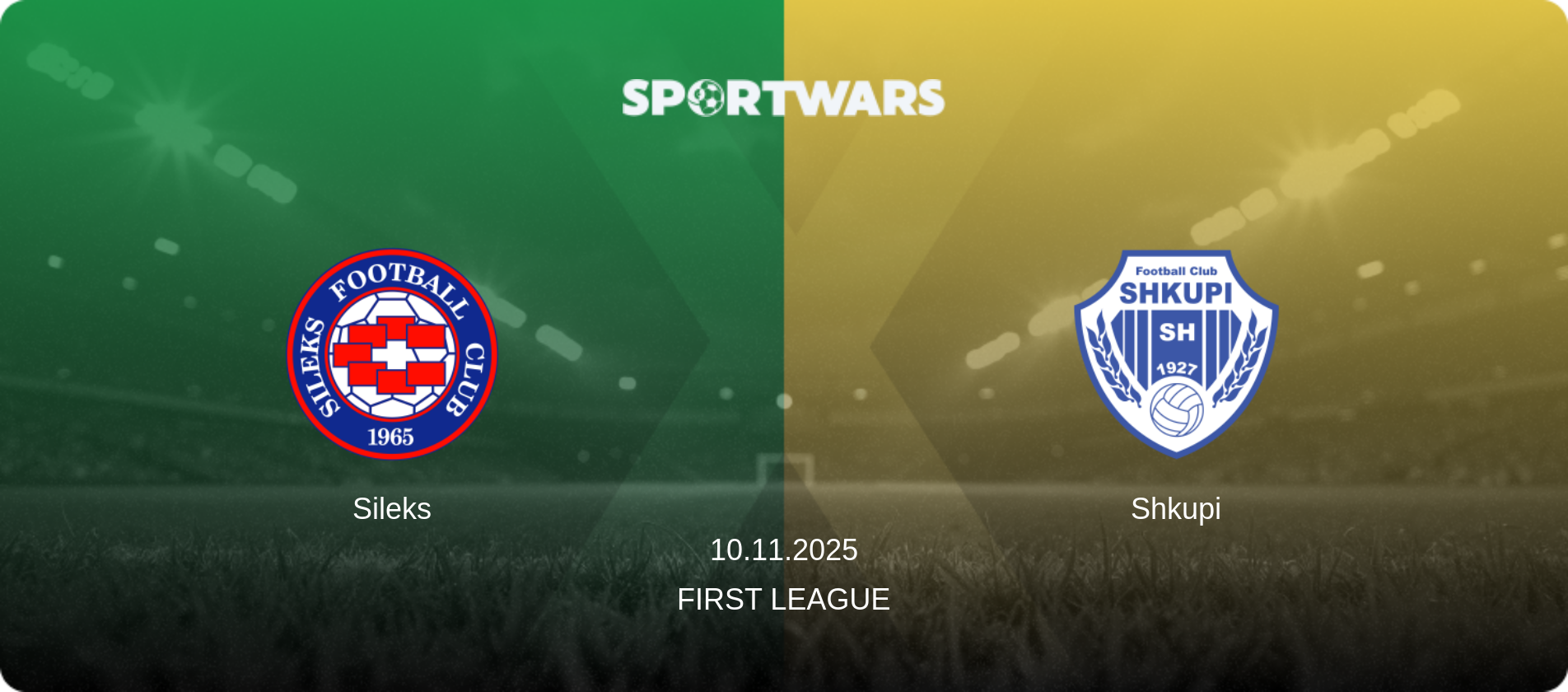Sileks — Shkupi, 10.11.2025 — First League (match preview)