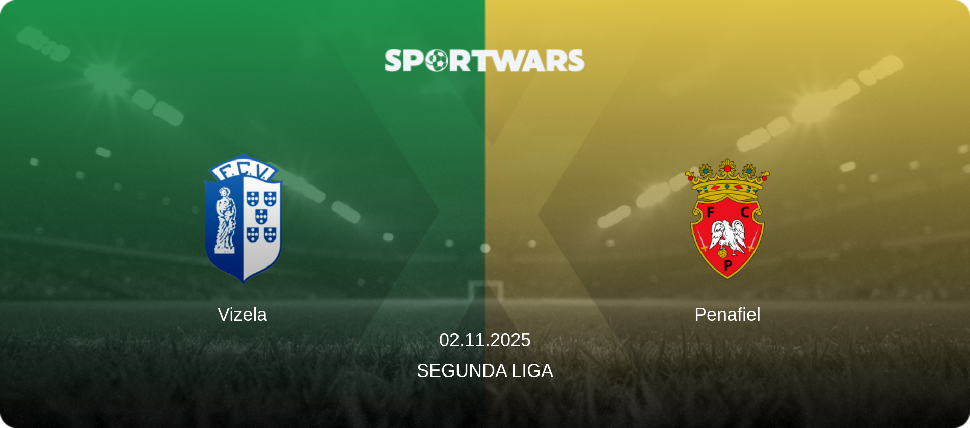 Vizela — Penafiel, 02.11.2025 — Segunda Liga (match preview)