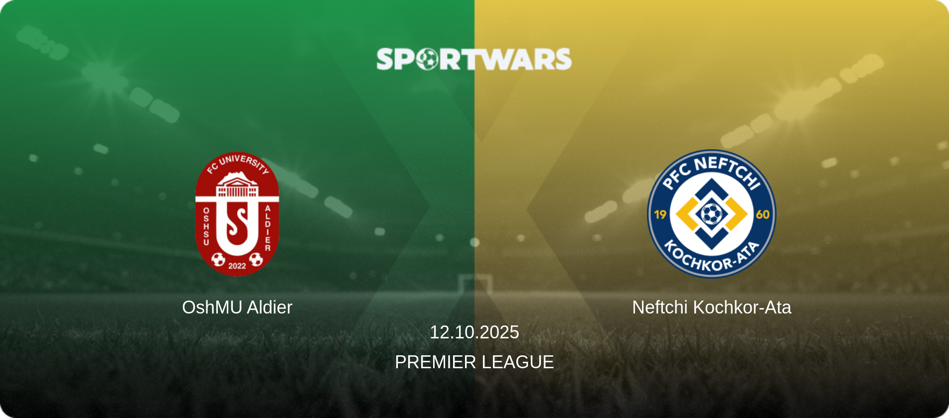 OshMU Aldier — Neftchi Kochkor-Ata, 12.10.2025 — Premier League (match preview)