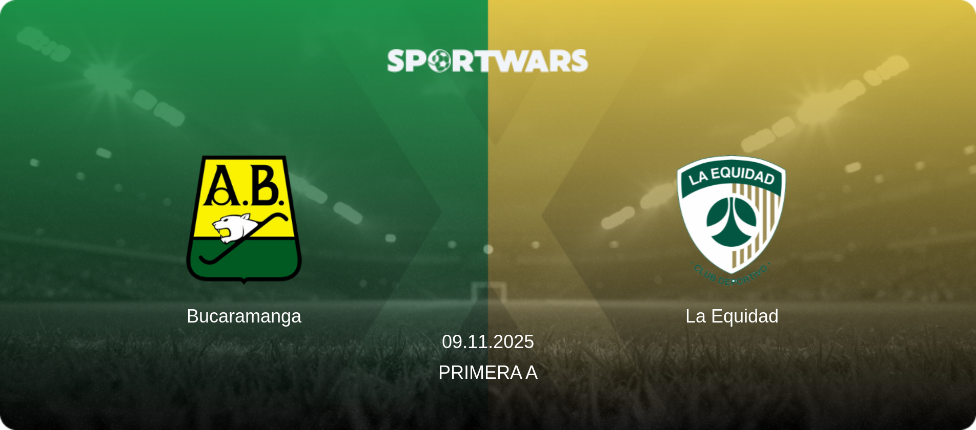 Bucaramanga — La Equidad, 02.11.2025 — Primera A (match preview)