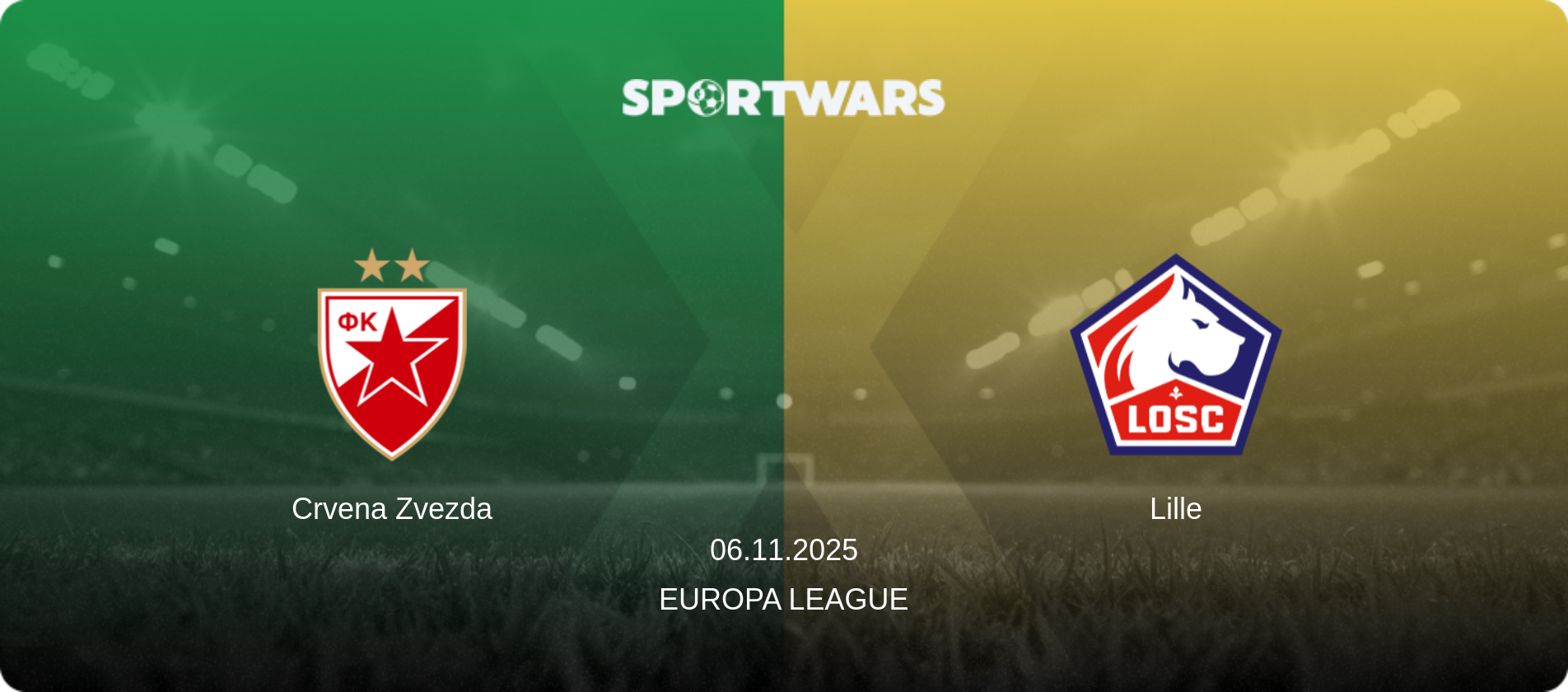 Crvena Zvezda — Lille, 06.11.2025 — Europa League (match preview)
