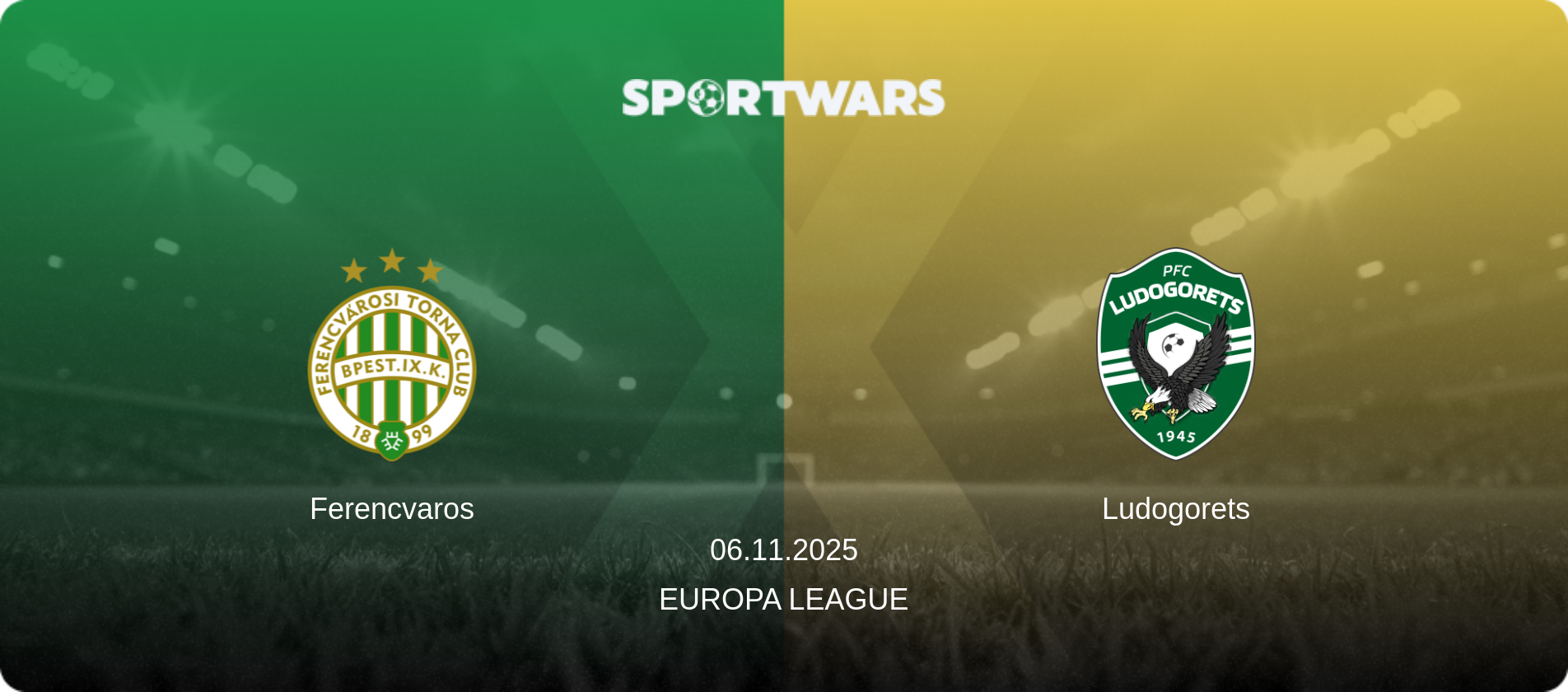 Ferencvaros — Ludogorets, 06.11.2025 — Europa League (match preview)