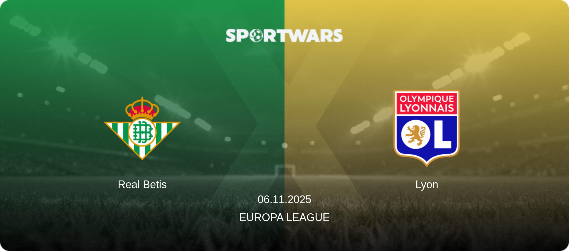 Real Betis — Lyon, 06.11.2025 — Europa League (match preview)