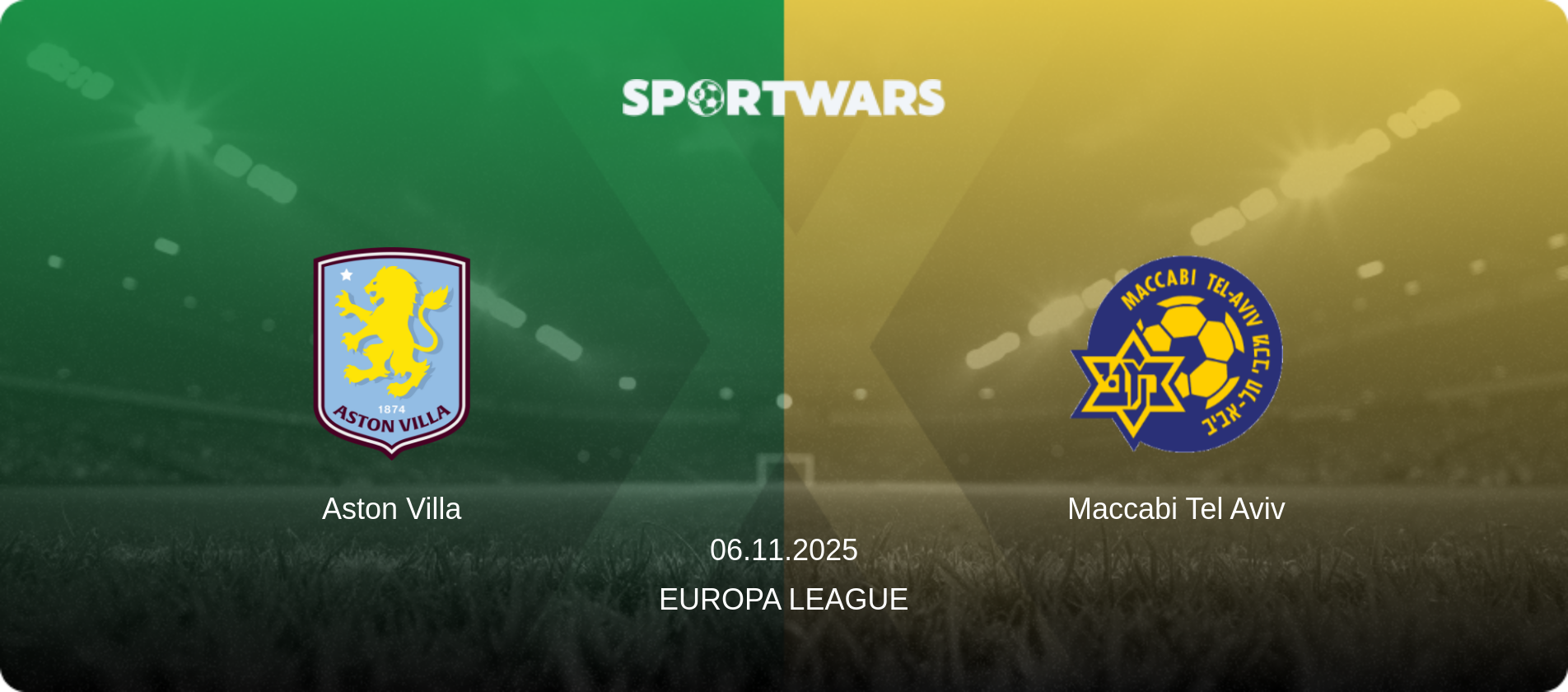 Aston Villa — Maccabi Tel Aviv, 06.11.2025 — Europa League (match preview)