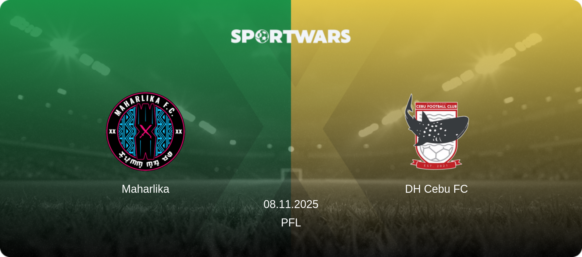 Maharlika — DH Cebu FC, 08.11.2025 — PFL (match preview)